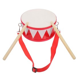 TOYANDONA Children's Drum and Percussion Instruments Toddler Drum Set for Children Aged 1 2 3 4 5 6 Years Wooden Snare Drum Set Percussion Instrument Music Drum with 2 Beaters