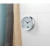 St. Leonhard Radio Wall Clock: Bathroom Radio Wall Clock with