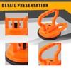 Amooca Glass Suction Cup Lifter Heavy Duty Tile Marble Suction
