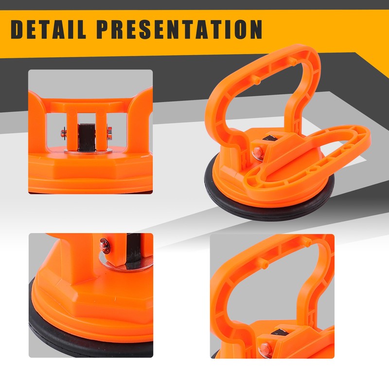 Amooca Glass Suction Cup Lifter Heavy Duty Tile Marble Suction