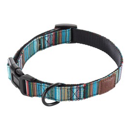 Embark Urban Dog Collar – Dog Collar Stylish & Durable Nylon Dog Collar for Large Dogs, Small Dogs & Medium Dogs.Comfortable Pet Collar Strong Buckles for Any Size Breed |Puppy Collars|