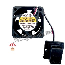Unbranded Fanuc Drive Cooling Fan For Sanyo A90L-0001-0575#A 9WF0424H6503 24VDC 40*40*20mm