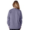 Natural Uniforms Warm Up Scrub Jacket-Charcoal-Medium