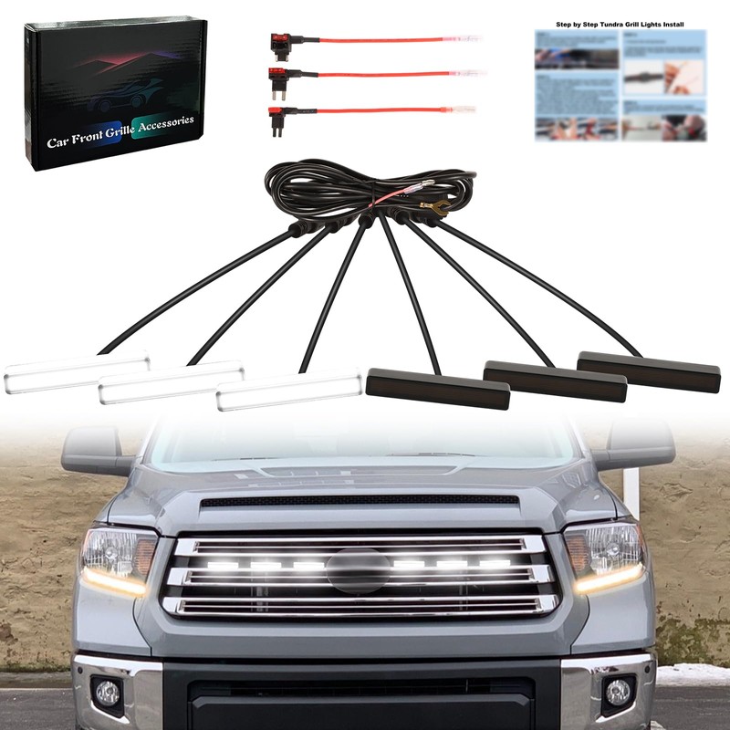Grill Led Lights for vehicles 2022 2023 2024 Toyota Tundra