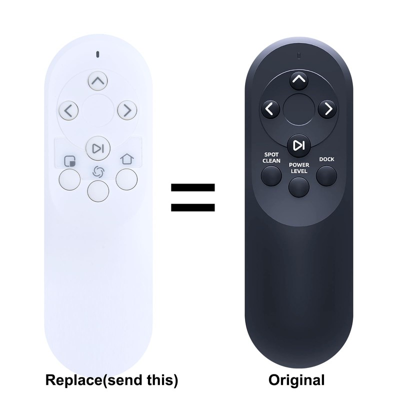 GOUYESHO Nue Replacement Remote Control for Roborock E5 Vacuum and