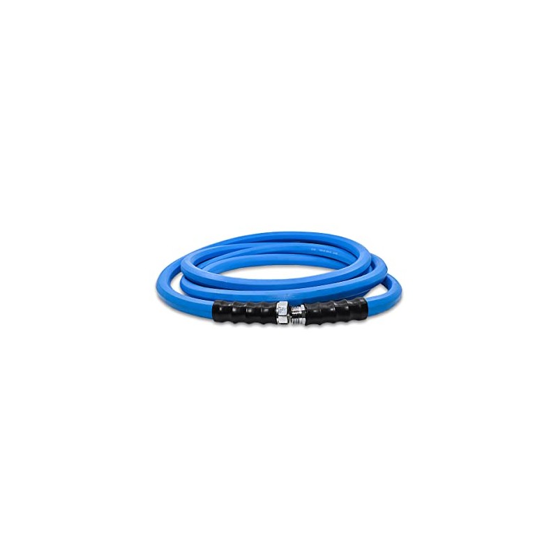 BluSeal Hot/Cold Water Rubber Garden Hose, 100% Rubber, Ultra-Light, Super