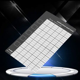 Kafuty Portable Magnetic Mat Screw Pads Metal Parts Adsorption Mat Repair Guide Pad Tool For Model DIY Repairs Can Absorb The Screw
