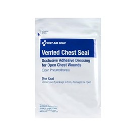 First Aid Only 91194: Chest Seal, Vented, Single