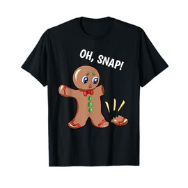 Oh Snap | Gingerbread Man T-Shirt T-Shirt