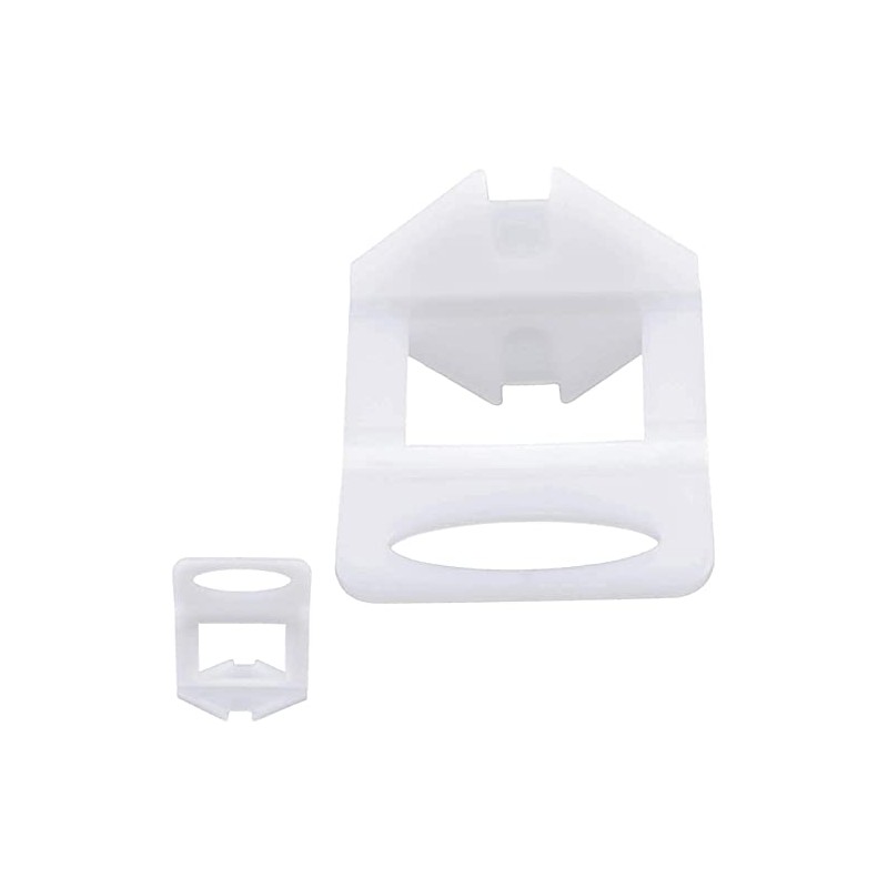 Tile Leveling Clips 2mm for Wall Floor Tile Spacer,Pack of