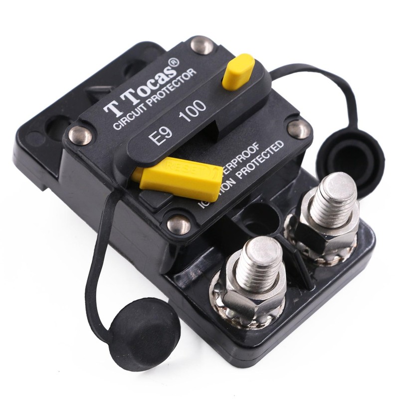 T Tocas E9 3/8" M10 Studs 100 Amp Car Circuit