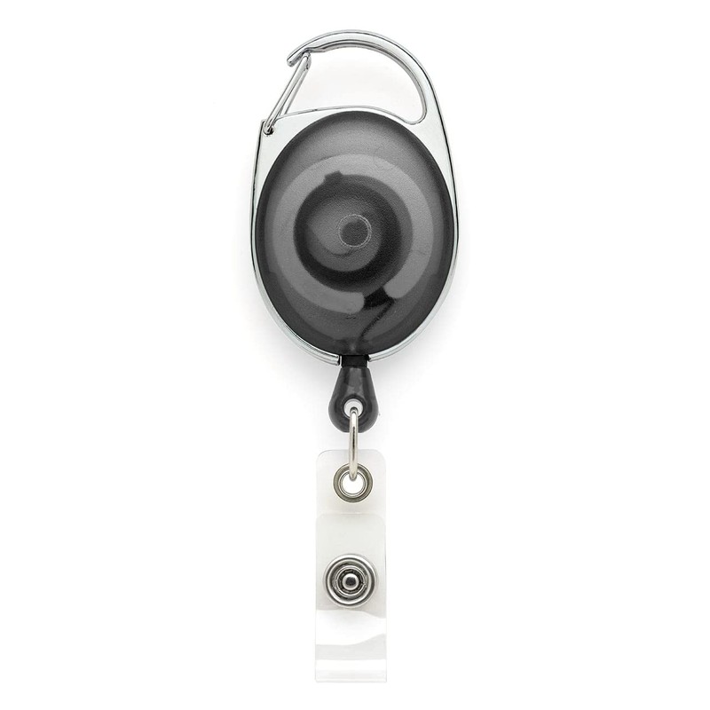 Black YoYo Retractable Reel Holder - by Lanyards Tomorrow Extending
