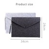 FDHBDF Pack of 2 Felt Folders A5 Document Bags Office