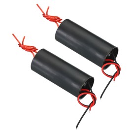 PATIKIL High Voltage Generator 2 Pieces DC 3-6 V 400 KV Amplification Upward Power Supply Module Voltage Transformer for Transformer Scientific Experiment Black
