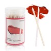 100 Pcs Disposable Lip Wands Applicator, Premium Lipstick Brush Stick,Eye