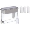 Brita 27-Cup Large Ultra-max Water Filtering Dispenser with Filters, Grey