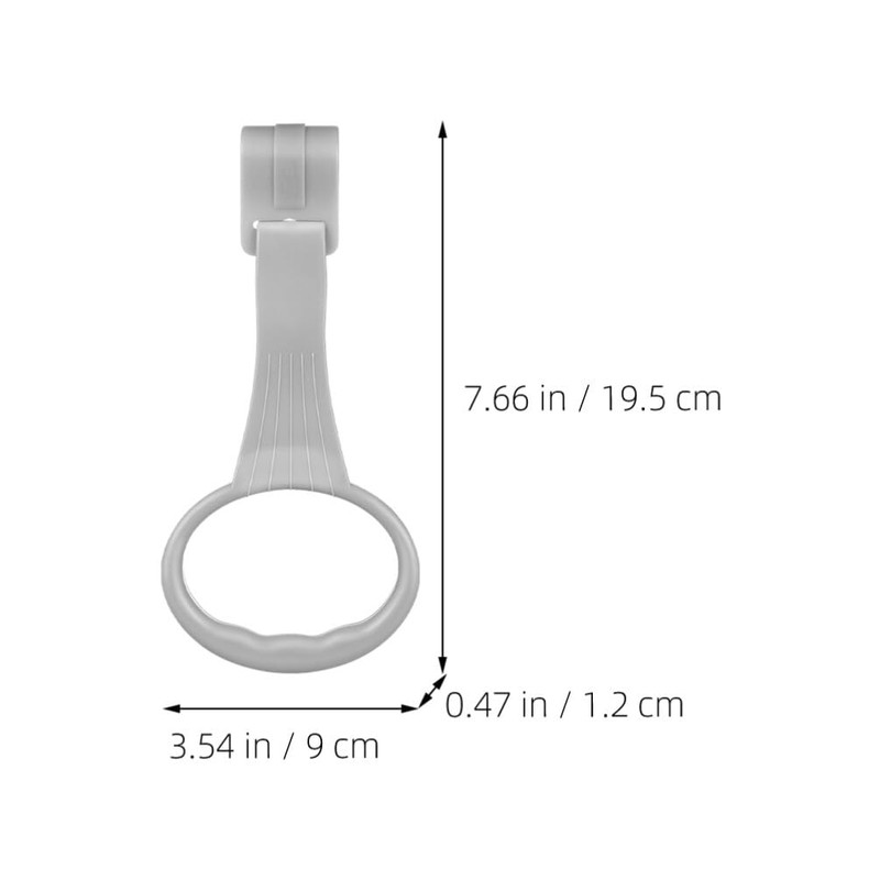 JOINPAYA 4PCS Cot Hanging Rings: 7.66In Playpen Pull Up Rings