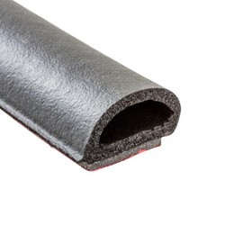 Steele Rubber Products - 90-3478-277 - RV - Peel-N-Stick Medium Hollow Half Round - Sold as a 15ft Strip - Commonly Found on Airstream, Fleetwood, Forest River, Keystone, Thor