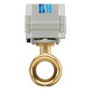 HSH-Flo 1-1/4 inch 110-230VAC 50/60Hz NPT Brass 2 Way Normally