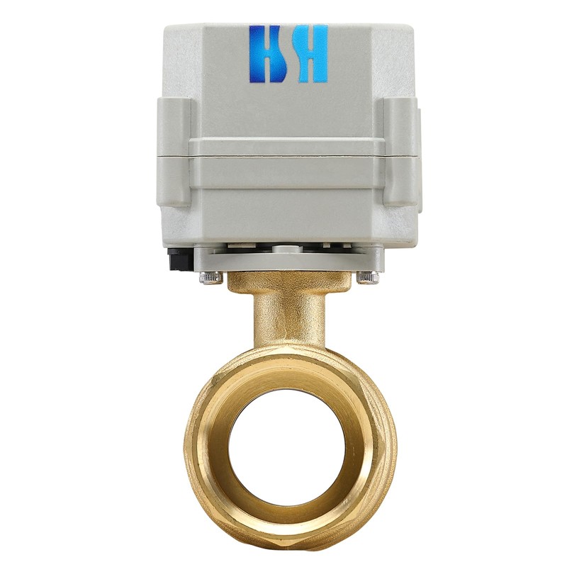 HSH-Flo 1-1/4 inch 110-230VAC 50/60Hz NPT Brass 2 Way Normally