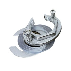 Vroxdrez Stainless Steel Faucet Fixing Nut Set, Prevent Loose Kitchen and Bathroom Faucets 31mm Single Hole Nut for Secure Connection