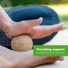 Go4Cork Cork Yoga Massage Ball,Cork Yoga Sphere,Therapy Ball,Relieve Stress, Pain