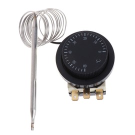 WOWOWO 250V / 380V 16A 0-60°C Temperature Control Switch Capillary Thermostat Controlled