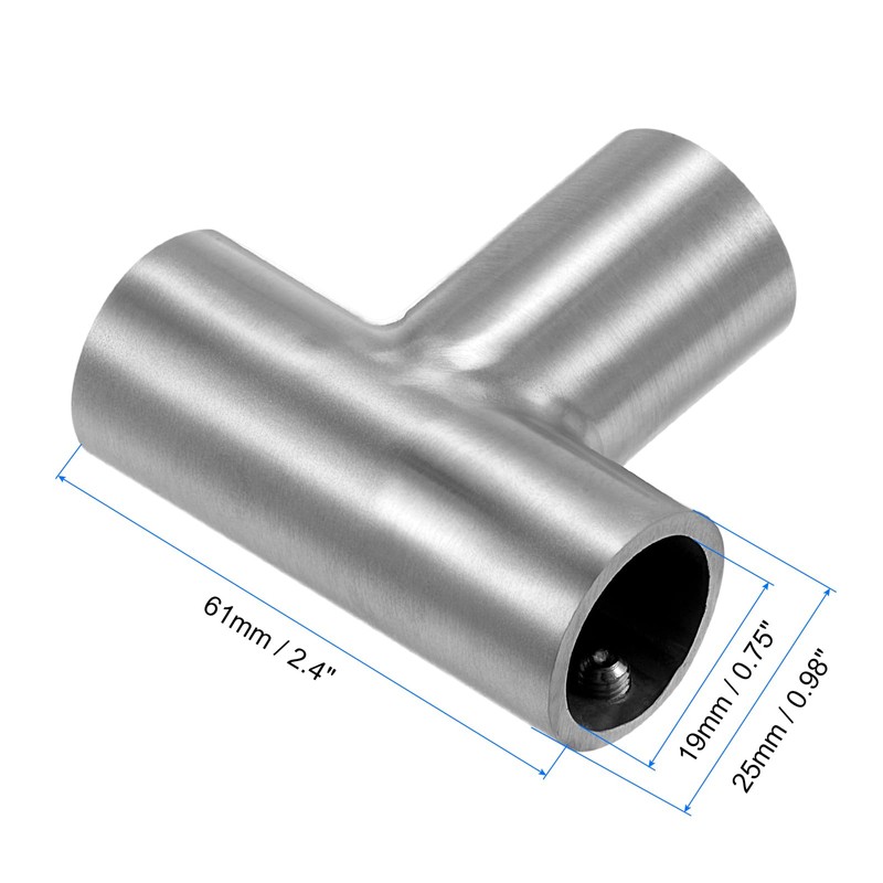 QUARKZMAN Pack of 2 Adjustable Curtain Rods Corner Connectors 19