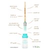 Brushkeeper with Ecobrush Size 14 - Paint Brush with Holder,