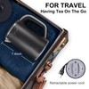 Small Kettle Electric, 0.8L Double Wall Portable Travel Kettle with