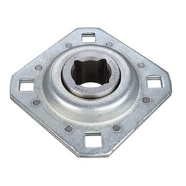 4 of Disc Harrow Bearing 1-1/8" Square Bore w/ 4-1/2" Bolt Holes & 4-3/4" OAL Farmer Bob's Parts ST208-1-1/8