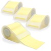 WAYTEX 4 Rolls Reusable Sticky Notes with 4 Unrolling Sheets
