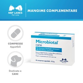 MICROBIOTAL Hund 30 CPR - wirkt gegen die Veränderung der Darmflora entgegen.