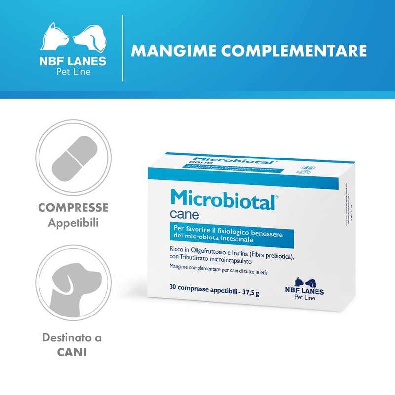 MICROBIOTAL Hund 30 CPR - wirkt gegen die Veränderung der