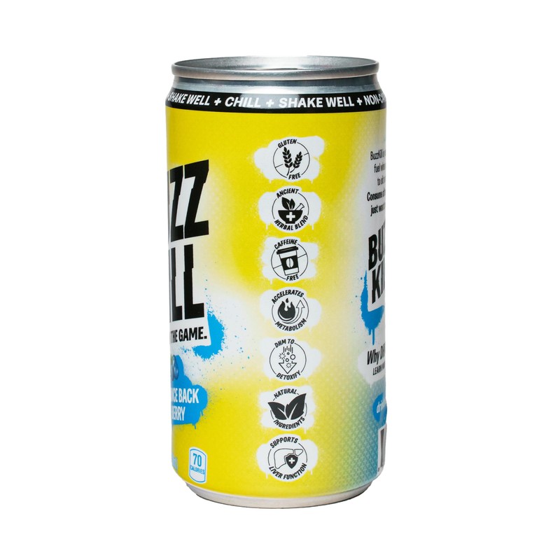 BuzzKill Post Celebration Recovery Drink, Bounce Back Berry, Feel Better