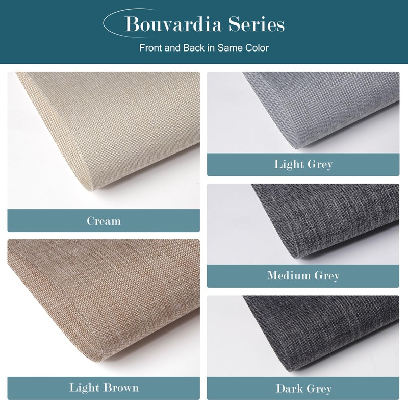 WEFFORT Motorized Blind,Work with Homekit Thread-Enabled, 100% Blackout Smart Shades