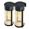 SUNNYPARK Solar Outdoor Wall Lights Fixture Set of 2 Porch