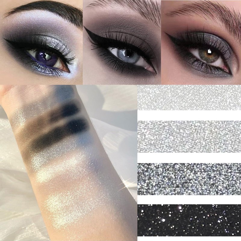 9 Colours Brown Eyeshadow Palette, Glitter Eyeshadow Matte Shimmer Natural