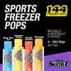 All Sport Freezer Pops, Giant Sized 3oz, 144 CT, Refreshing