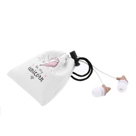 TELLUR Magiq In-Ear Headphones with Carry Pouch Pink