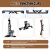 Hicarer 50 Pcs Bat Wing Clips Multi-Function 1/4" Drop Ceiling