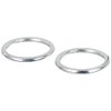 Chapuis VAS4 Pack of 2 Zinc Plated Steel Welded Rings-Interior