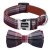 Faleela Soft &Comfy Bowtie Dog Collar,Detachable and Adjustable Bow Tie
