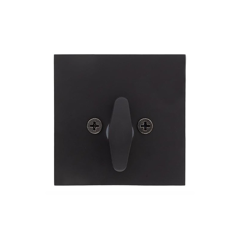 Yale MX89525 Cerrojo Argos Cuadraddo Llave-Mariposa, Negro