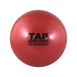 Tap Conditioning Pummel Ball - 6lb | Slam Ball | Strength & Conditioning, Explosive Throws, Plyometric & Core Training, Squats, Lunges, Wall Exercises