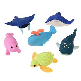 Ocean Erasers (Set of 6)