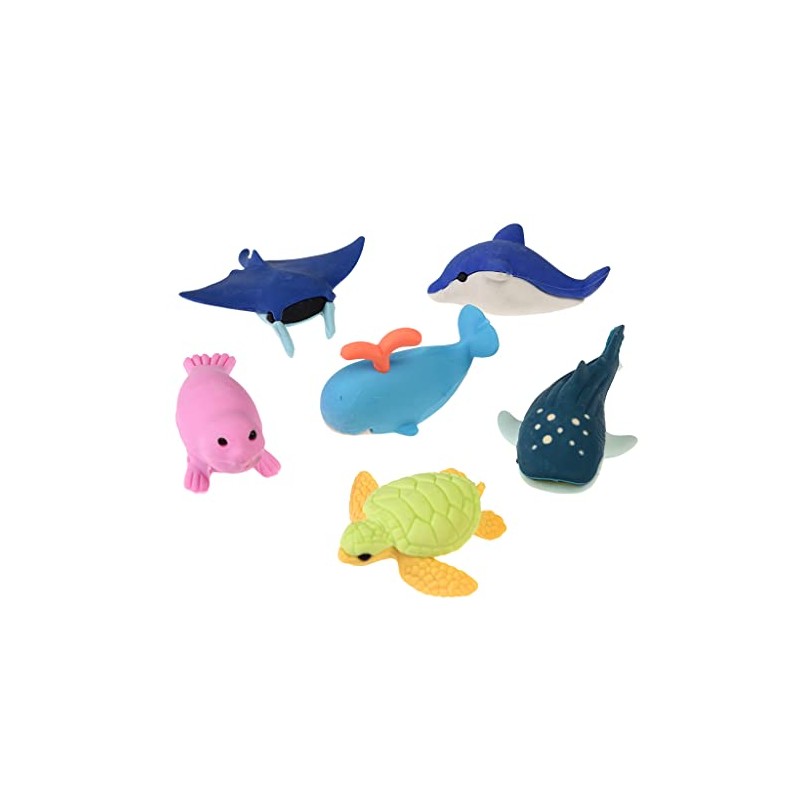 Ocean Erasers (Set of 6)