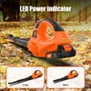 Leisch Life Cordless Leaf Blower,21V Handheld Electric Leaf Blower with