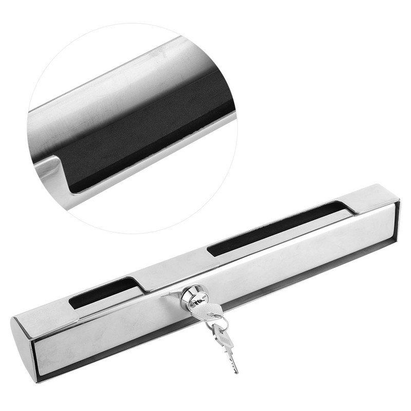 Marine Outboard Motor Engine Lock with 2 Keys Hi‑Security Stainless