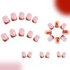 Thanksgiving Press On Short Nails - Glossy Full Cover Square